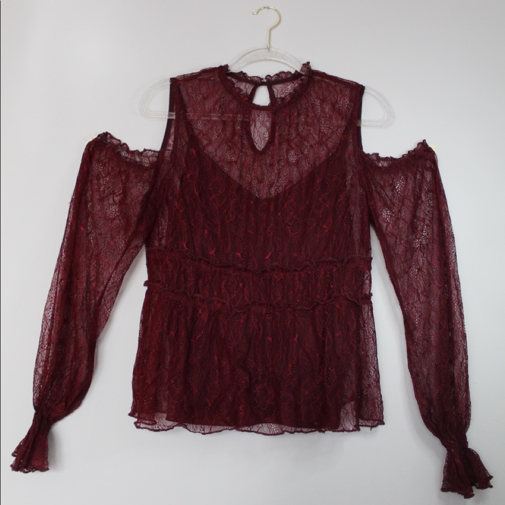 Double lace top